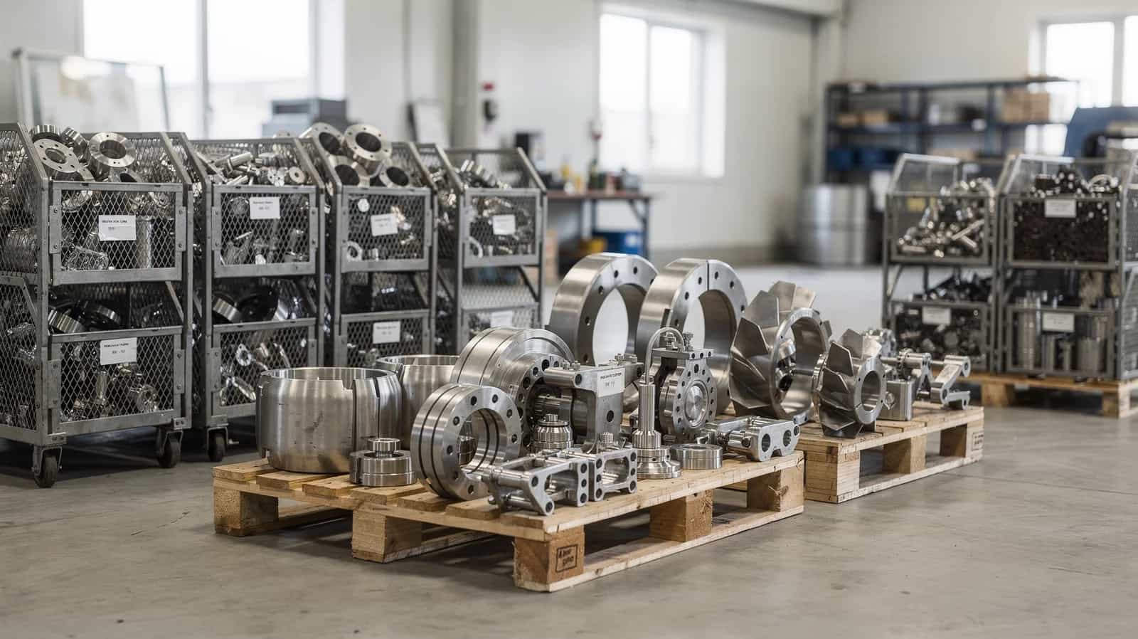 Cobalt alloy scrap inspection at a specialty metals facility